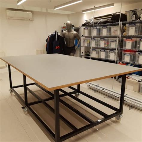 Cutting Table For Fabric Made In Uk High Quality By Spaceguard