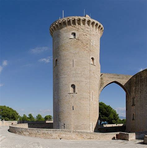 One Of The Last Standing Circular Castles In Europe Castle Majorca