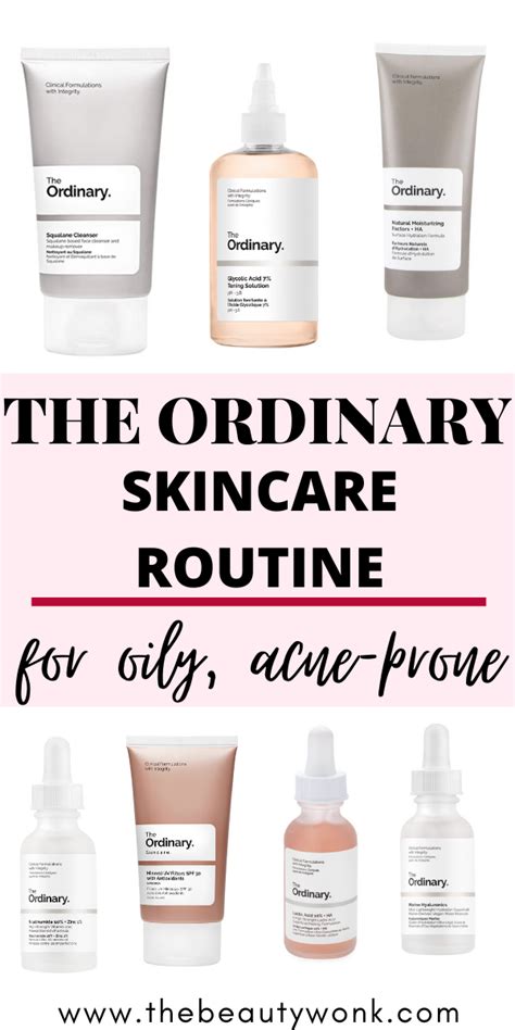 the ordinary skin routine for aging beauty and health