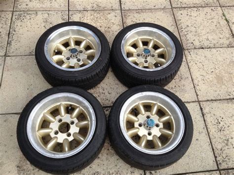 Classic Mini Alloy Wheel Rims And Tyres In Stroud Gloucestershire
