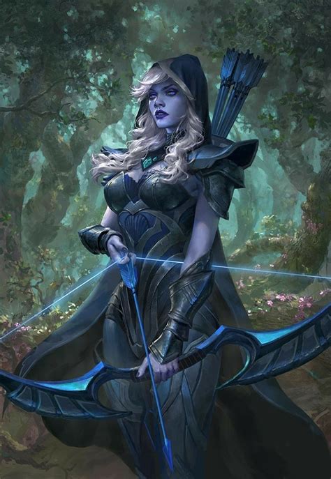 Drow Guardiã Fantasy Art Dark Fantasy Art Fantasy Female Warrior