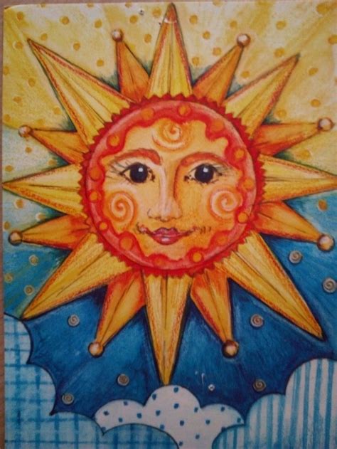 Pin By Charles Cooper On Sun And Moon Moon Stars Art Whimsy Art Sun Art