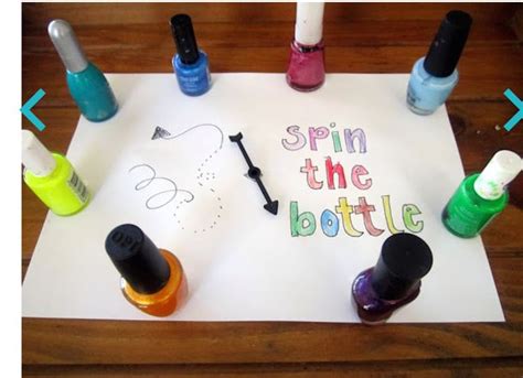 Spin The Bottle With Nail Polish In 2020 Slumber Party Games Girls Party Games Kitty Party Games
