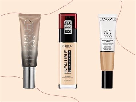 Best Foundations With Sunscreen