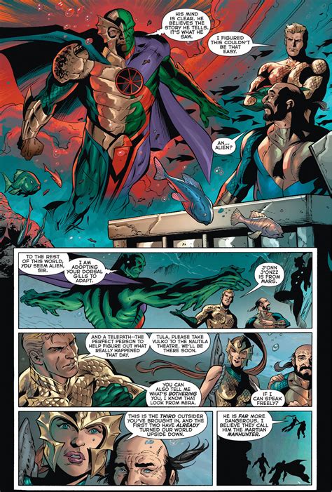 Martian Manhunter Muses About Being An Atlantean