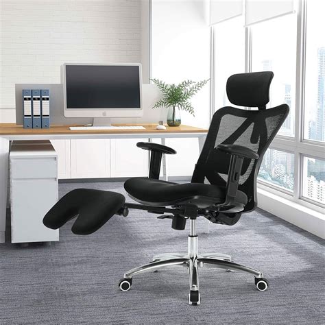 Buy Sihoo Ergonomic Office Chair With Footrest Recliner Computer Desk