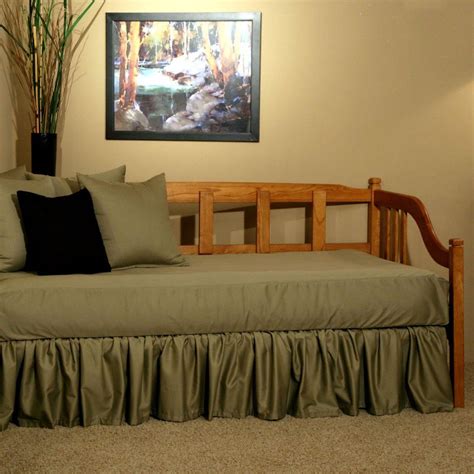 Daybed covers lie directly on the mattress, dropping from the mattress top to the floor on the front three sides. SIS Covers Daybed Mattress Cover Daybed Bedding | Daybed ...