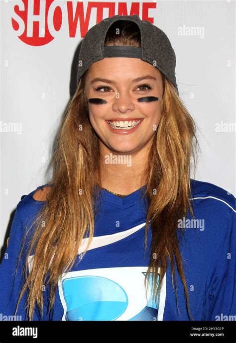 Nina Agdal Attending Directvs 8th Annual Celebrity Beach Bowl Held At