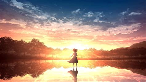 13 Nature Peaceful Anime Wallpaper
