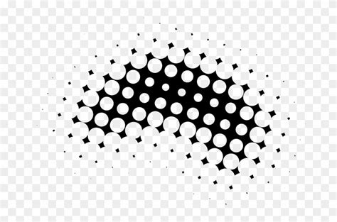 Halftone Circle Vector At Collection Of Halftone