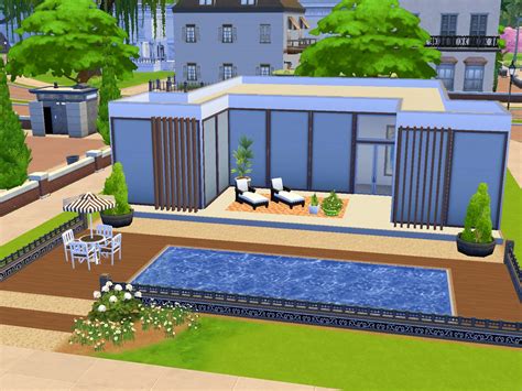 Domy W The Sims 4 - Przegląd Galerii - Domy parterowe w The Sims 4 - DOTsim