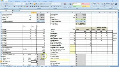 Contractor Spreadsheet Regarding 010 General Contractor Checklist