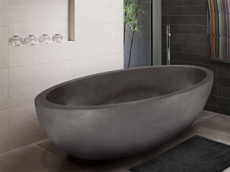Oval Natural Stone Bathtub Sentosa Collection By Apaiser Stone