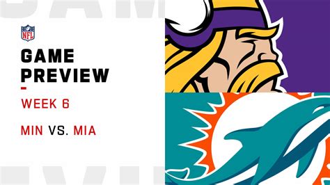 Minnesota Vikings Vs Miami Dolphins Preview Week