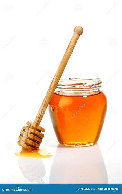 Pot Of Honey Stock Image Image Of Ingredient Color Food 7502321