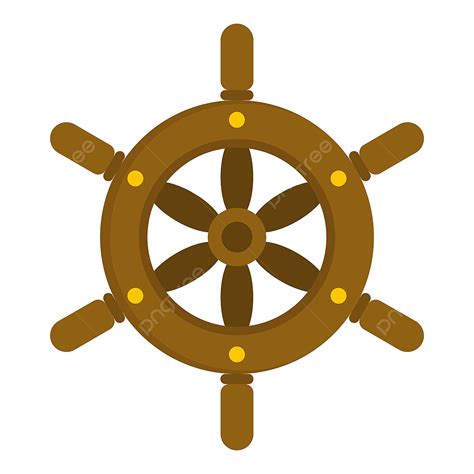 Ships Wheel Clipart Transparent PNG Hd Ship Wheel Icon Isolated Ship
