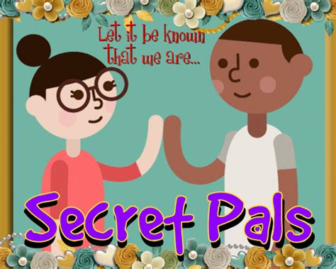 We Are Secret Pals Free Secret Pal Day Ecards Greeting Cards 123
