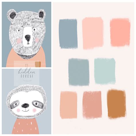 An Inspiring Gender Neutral Colour Palette Featuring Our New Bear An