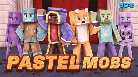 Pastel Mobs By Goe Craft Minecraft Skin Pack Minecraft Marketplace