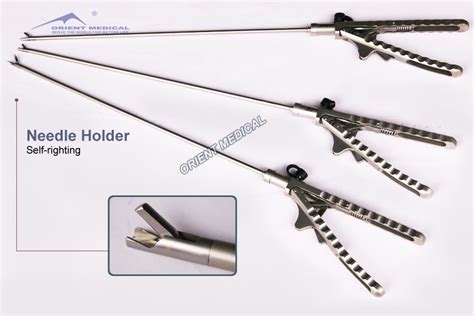 Laparoscopy Needle Holder Forceps Surgical 5x330mm Ebay