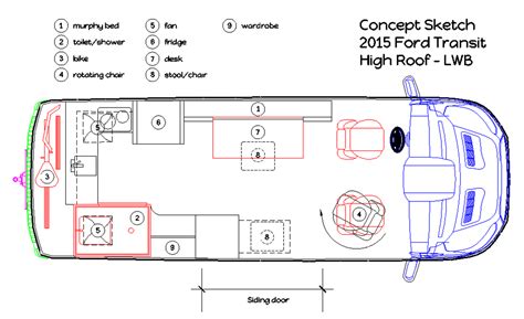 Cargo Van Conversion The Conversion Plans