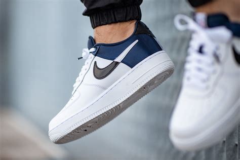 Follow to keep up with nike's hottest new kicks follow us @airforce1nike and tag us to get featured. Nike Air Force 1 '07 LV8 Midnight Navy/White - BQ4420-400