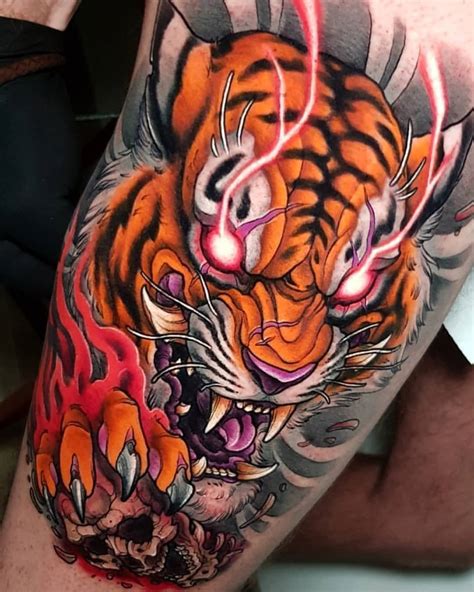 Update More Than Neo Traditional Tiger Tattoo Super Hot