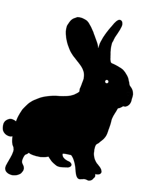 Printable Rabbit Silhouette Printable Word Searches
