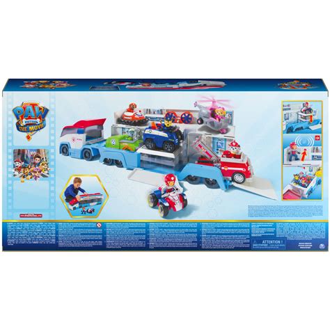 Paw Patrol The Movie City Paw Patroller Rescue And Transport Vehicle