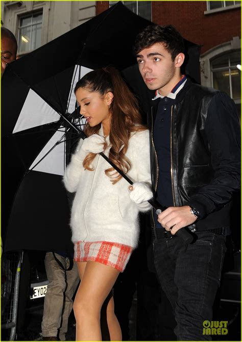 Ariana Grande And Nathan Sykes Battle The Rain Together Photo 2970339 Nathan Sykes Pictures