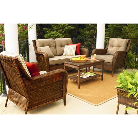Mayfield Deep Seating Replacement Cushion Set Outdoor Cushions Patio