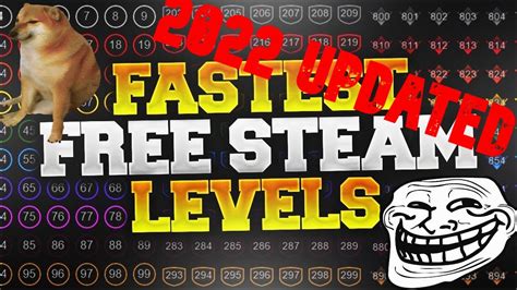 2022 How To Level Up Your Steam Account Quick And Cheap And Easy Youtube