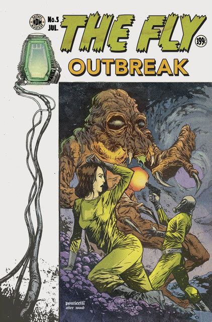 The Fly Outbreak 5 Ec Subscription Cover Fresh Comics