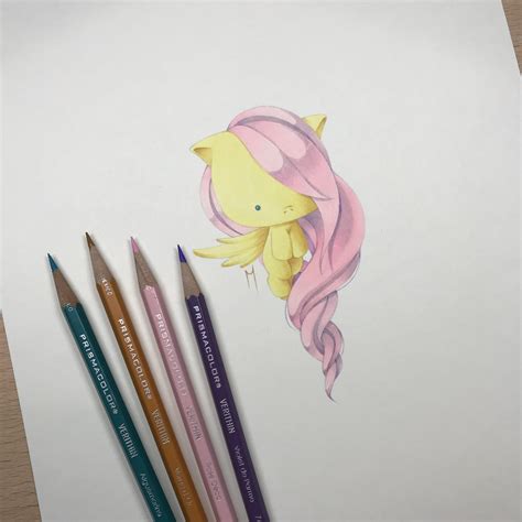 Fluttershy Fanart I Made Using Markers And Color Pencils Fluttershy