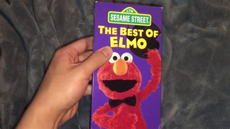 Sesame Street The Best Of Elmo 1996 VHS Overview YouTube