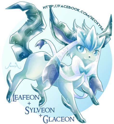 Leafeon X Sylveon X Glaceon By Seoxys6 On Deviantart Pokemon Rare