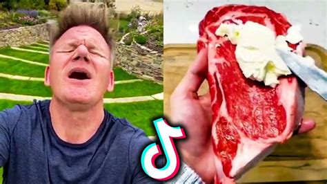 Best Gordon Ramsay Reactions To Bad Tiktok Cooking Youtube