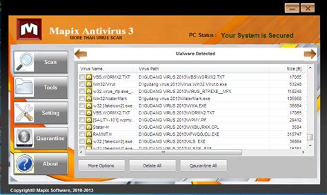 The shortcut virus infection in thumb drive is the most famous problem i had faced in my workplace. Mapix Antivirus - Download