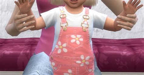 Mod The Sims Happy First Birthday Poses For Mother And Toddler By