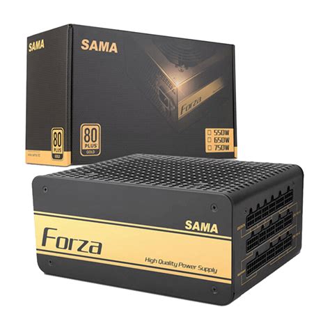 Power Supply Sama Forza 24k 750w 80 Plus Gold Nextstep Reborn คอม