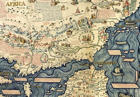 Bensozia The Fra Mauro Map The World In 1450 Early World Maps