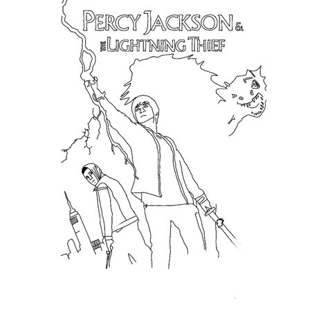 Where I Am So Far Drawing A Percy Jackson And The Lightning Thief