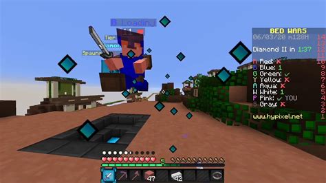 Dominating Minecraft Bedwars Doubles Youtube