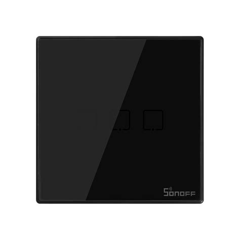 Sonoff Tx T3 Uk 3c Black Series Wifi Wall Switches Sonoff