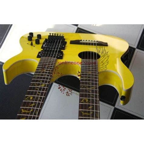 Ibanez Gloss Yellow Acoustic Electric Guitar