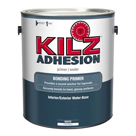 I never applied kilz over a red like that before. KILZ Adhesion Primer - 1 Gallon | Adhesives & Sealants ...