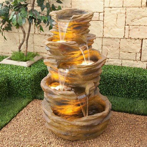 Der zimmerbrunnen mit pflanzen selber bauen. Wasserfall im Garten selber bauen - 99 Ideen, wie Sie die ...