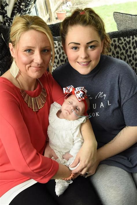 Georgia Evans With Mum Mell And Daughter Hope Teesside Live