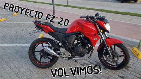 MI MOTO PROYECTO YAMAHA FZ 2 0 MODIFICADA 1 YouTube