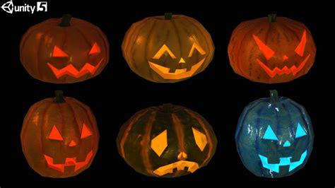 Breakable Spooky Pumpkins 3D asset | CGTrader